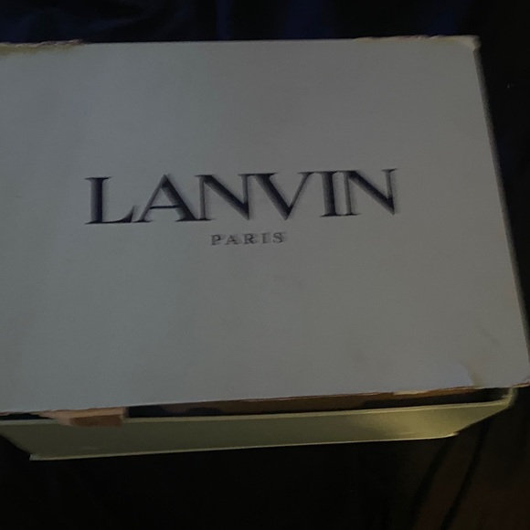 Lanvin White Shoe Box